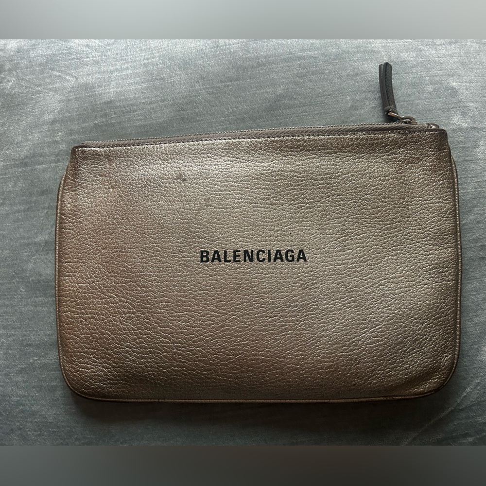 Balenciaga Pouch , clutch or can be used as wallet .